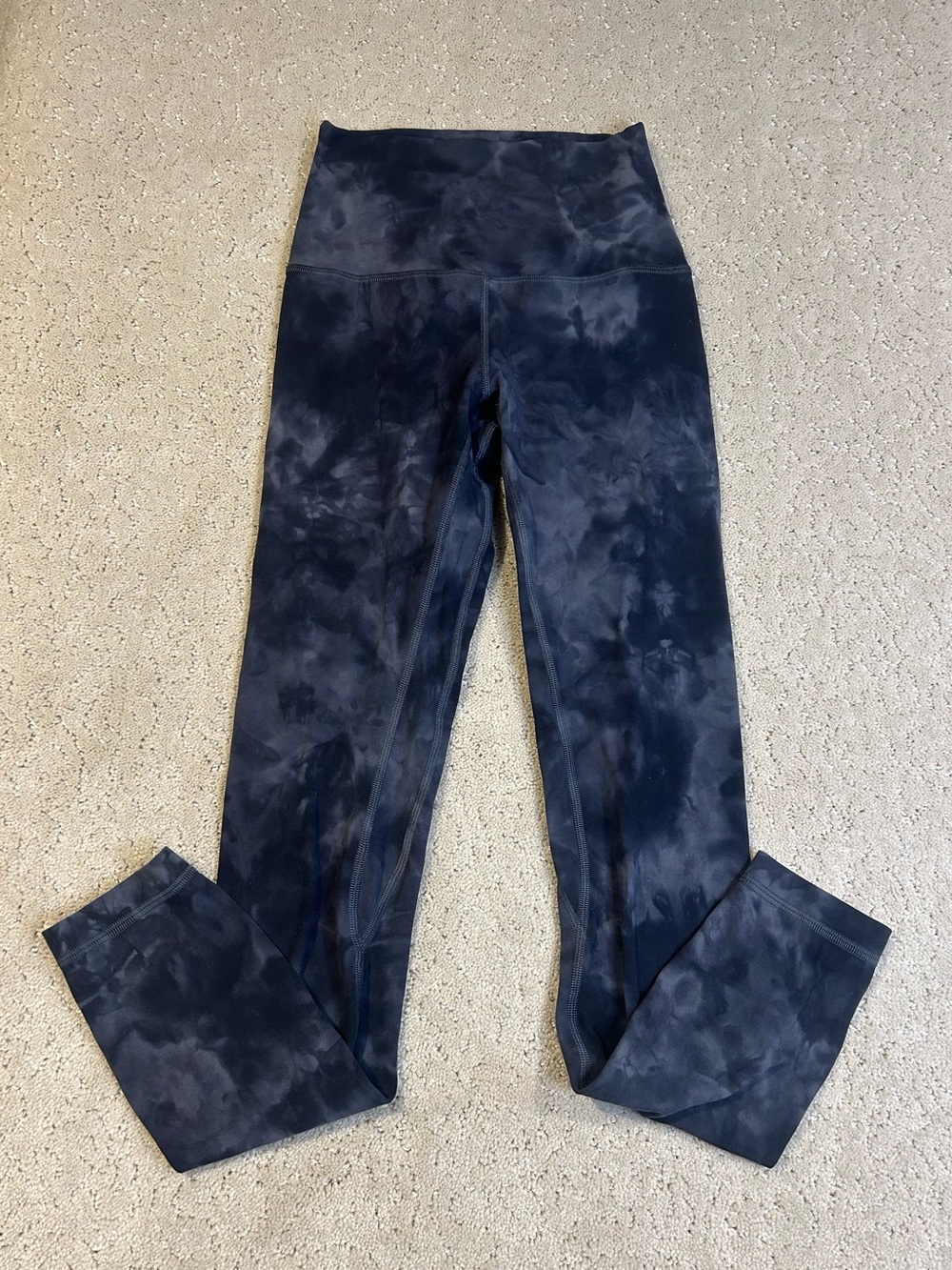 Lululemon Align High-Rise Pant 25 Black Diamond Dye Size 2